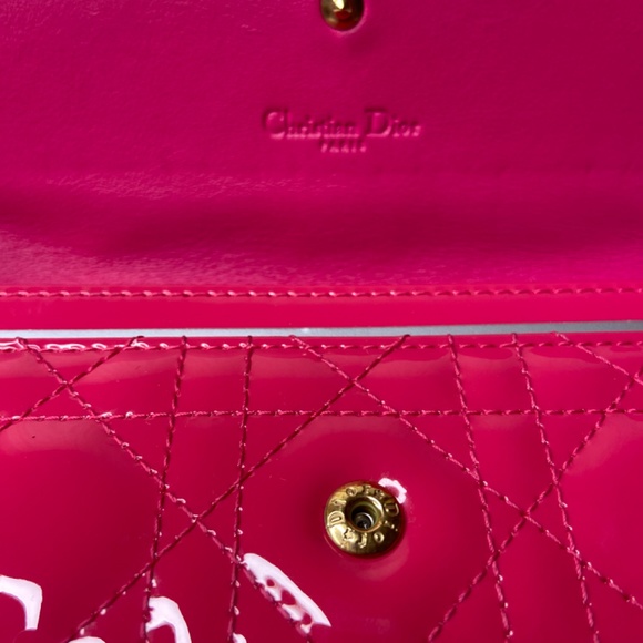 🎀Christian Dior Lady Dior Wallet On Chain🎀 - Picture 5 of 10